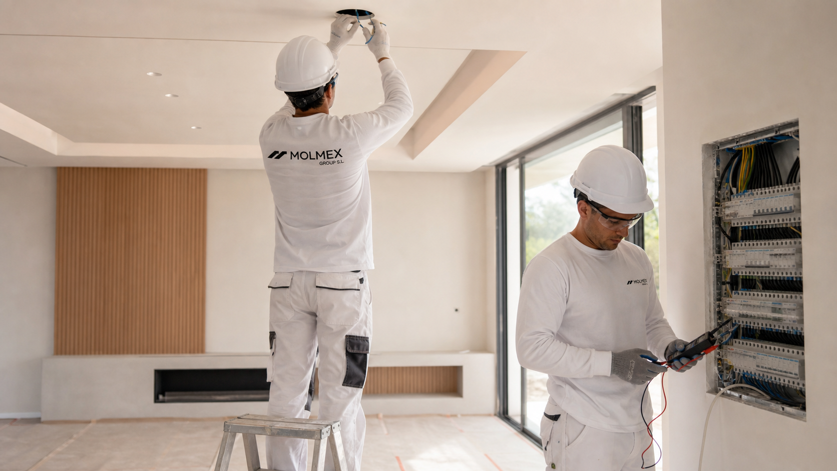 Imagen ilustrativa: instalación eléctrica de una vivienda